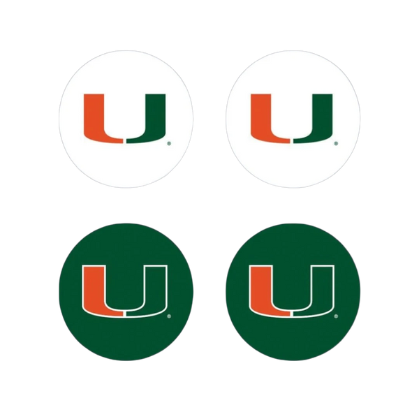 Miami Hurricanes Thumbgripz | Pack of 2 Pairs