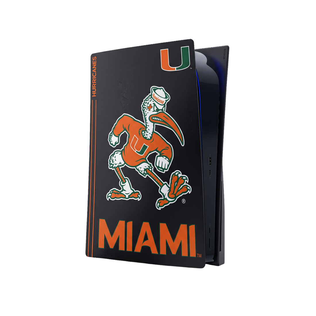 Miami Hurricanes PS5 VarsityWrapz